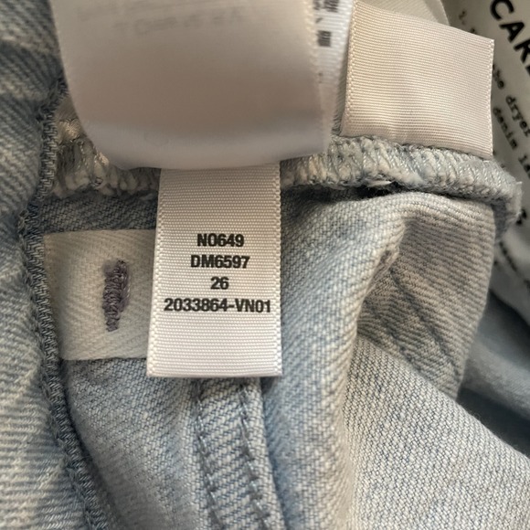 Madewell Light Blue Straight Leg Jeans - Picture 9 of 9